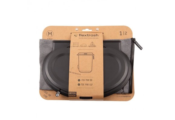 Flextrash Medium | 5 liter | Graceful Grey