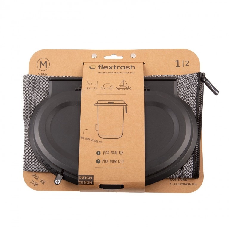 Flextrash Medium | 5 liter | Graceful Grey