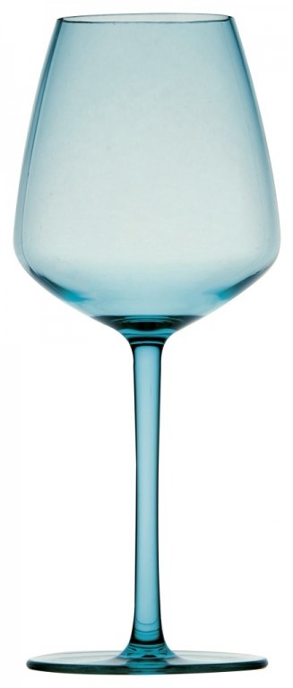 Square Wijnglas | Turquoise