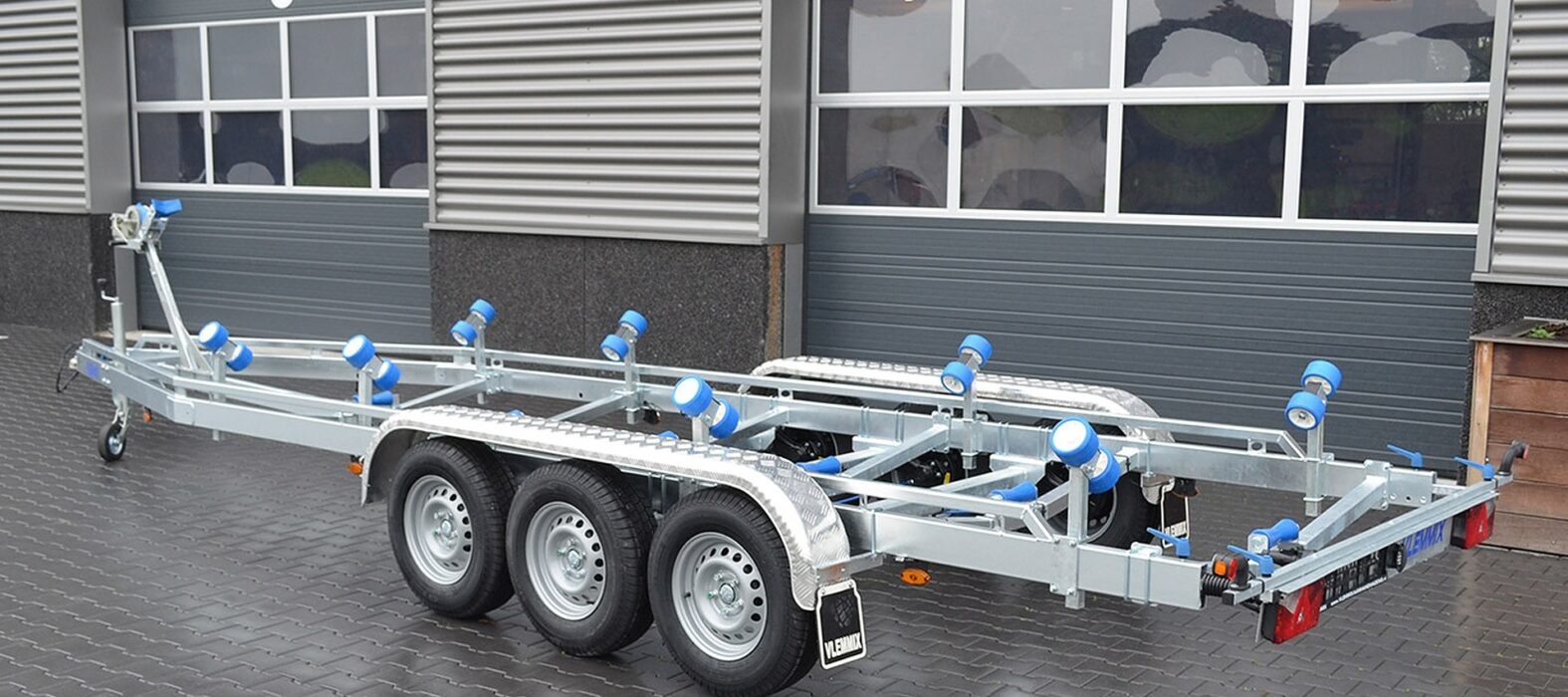 Vlemmix Boottrailer "N" | 7,8 m (as 3×1800 kg)