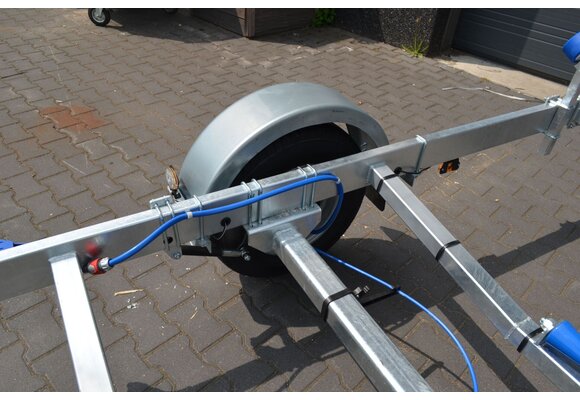 Spoelsysteem enkelasser