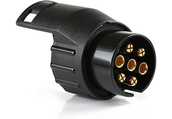 Verloopsteker trailer 7 naar 13 polig