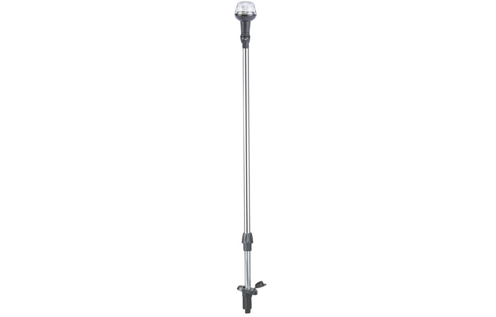 Allpa LED Rondschijnend toplicht, 8-30V, 360º, LED 1x 0,5W, zwart huis met heldere lens, H=914mm