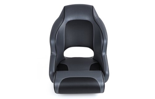 Flip up luxe bootstoel BLACK