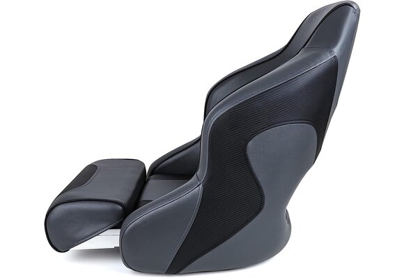 Flip up luxe bootstoel BLACK