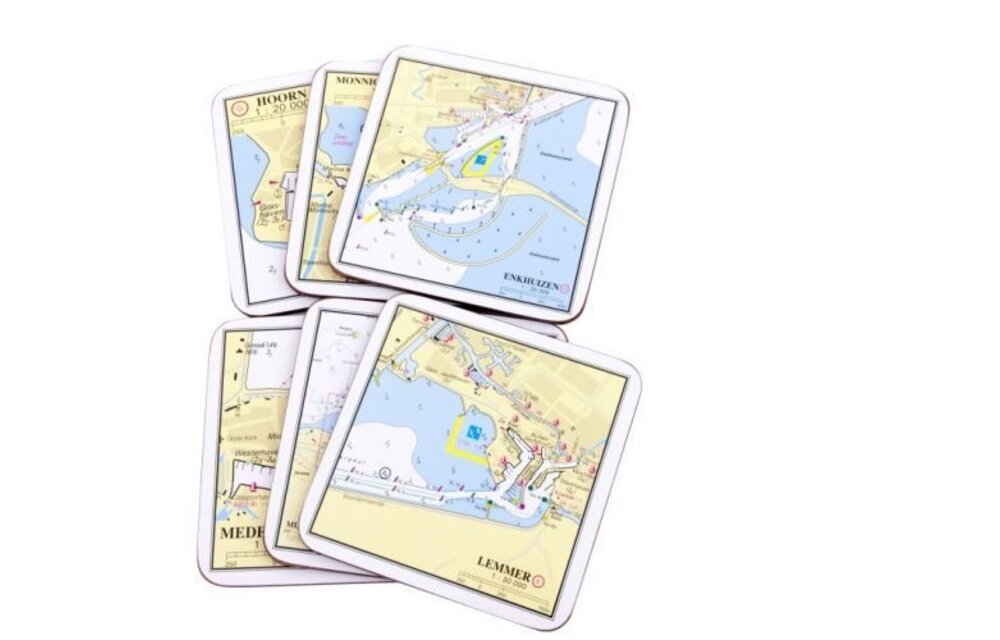 IJsselmeer en Markermeer onderzetters