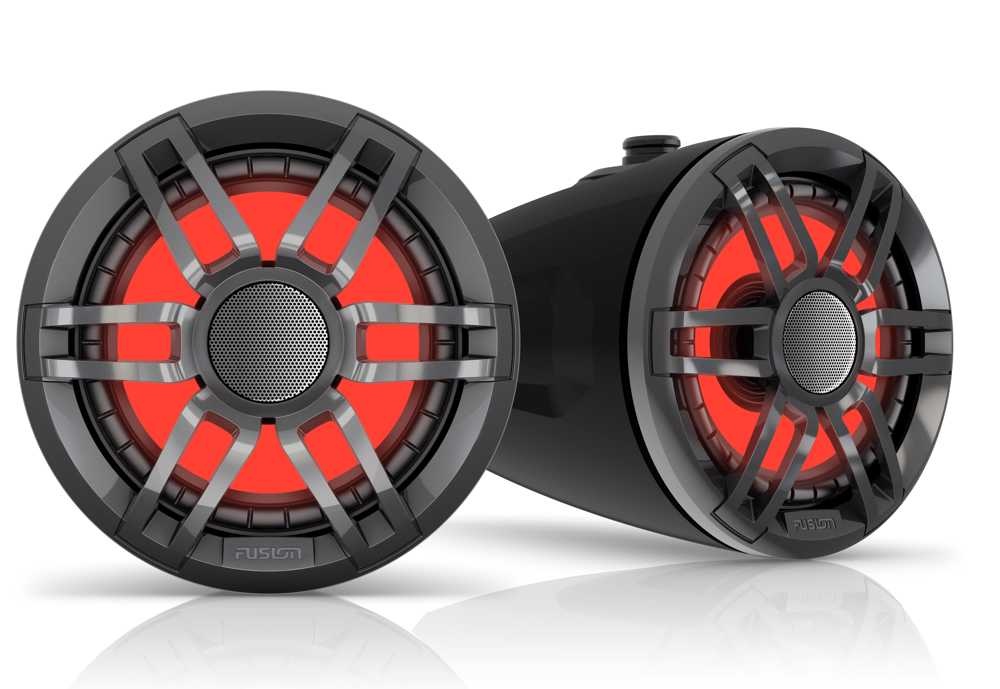 Fusion XS-FLT652SPB 6.5'' Sports Black Tower Spealers (set van 2)