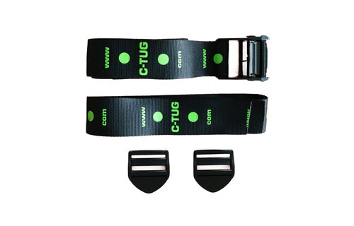 RAILBLAZA C-TUG STRAP KIT WITH CAM LOCK BUCKLE