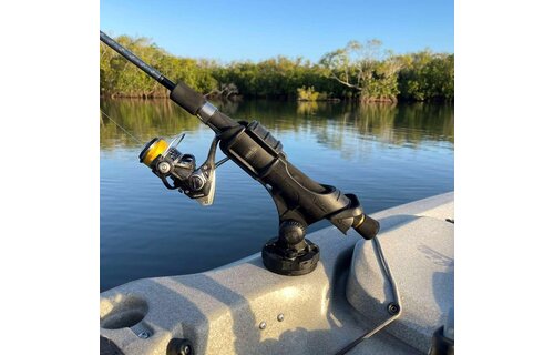 RAILBLAZA HEXX ROD HOLDER II ZWART MET HEXX BASIS