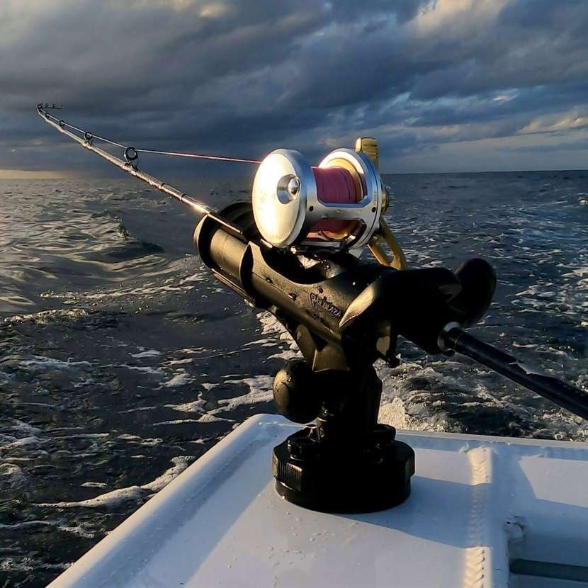 RAILBLAZA HEXX ROD HOLDER II ZWART MET HEXX BASIS