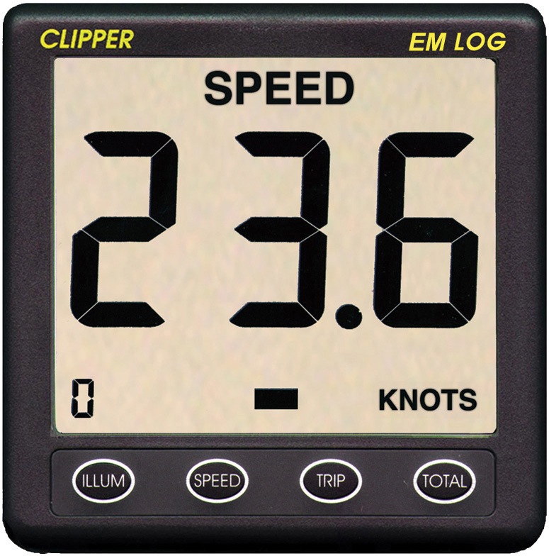 NASA ELECTROMAGNETIC LOG + DATA BOX + CLIPPER EM LOG DISPLAY