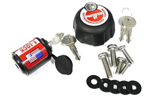 DURASAFE COMBO EL-7 - 1X E-LOCK / RAM MOUNT D EN E BALL, GELIJKSLUITEND