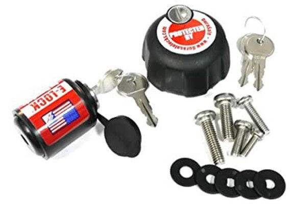 DURASAFE COMBO EL-7 - 1X E-LOCK / RAM MOUNT D EN E BALL, GELIJKSLUITEND