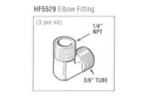 SeaStar Elbow fitting (3 per kit)