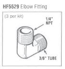 SeaStar Elbow fitting (3 per kit)
