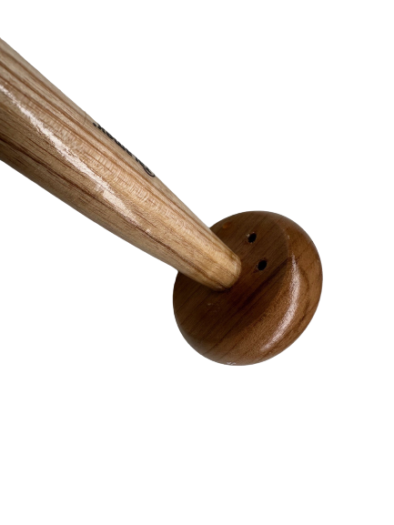 Houten vlaggenstok recht