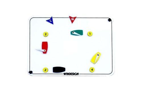 Magnetisch whiteboard 35x25 cm