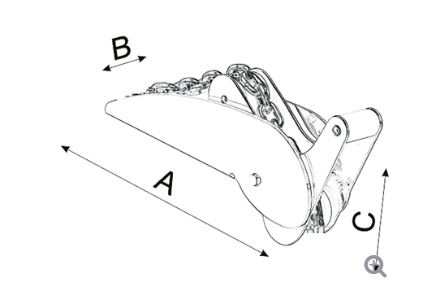 Roestvast stalen ankerrol