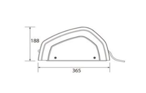 Lewmar - Captive ankerlier CRW400
