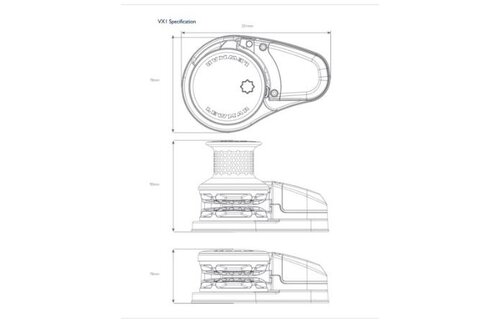 Lewmar - VX1 ankerlier GO/GD