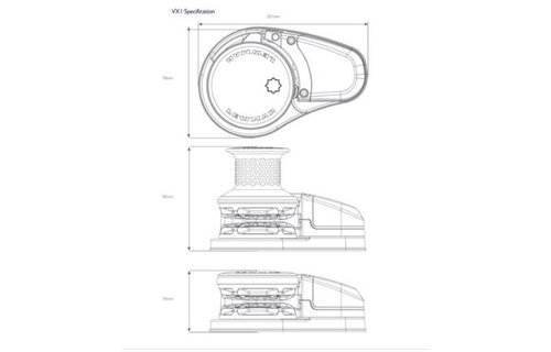 Lewmar - VX3 ankerlier GO/GD