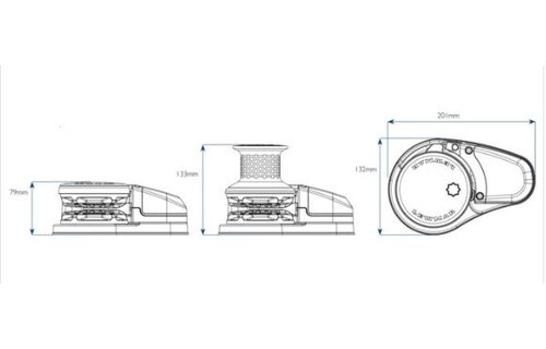 Lewmar - VX3 ankerlier GO/GD