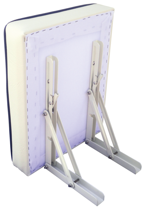 Allpa Opklapbare wandzitting Kos  inclusief steunen  wit