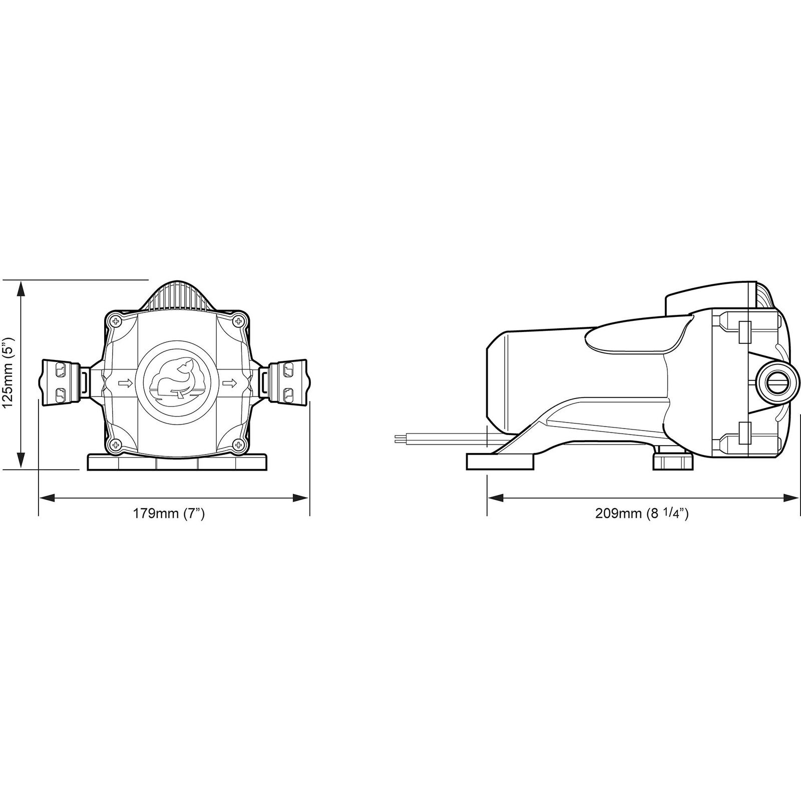 Watermaster drinkwaterpomp 24 V