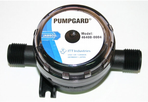 Jabsco Fijn Filter Inline 1/2" draad-draad