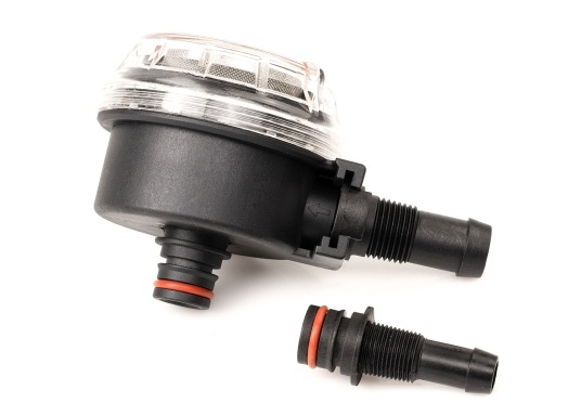 Doorzichtfilter inklikbaar opzetfilter