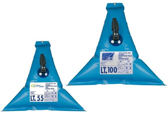 Flexibele drinkwatertank punt