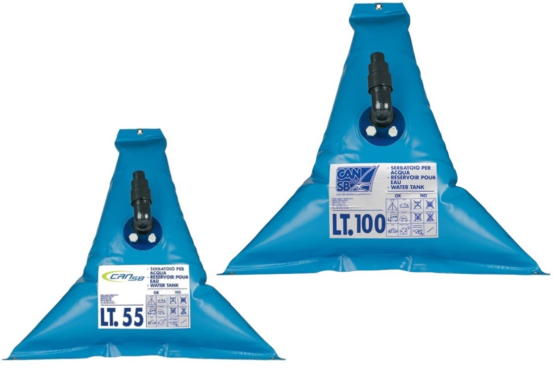 Flexibele drinkwatertank punt model