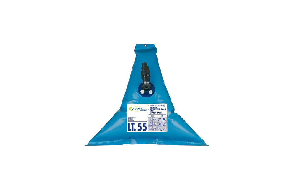 Flexibele drinkwatertank punt model