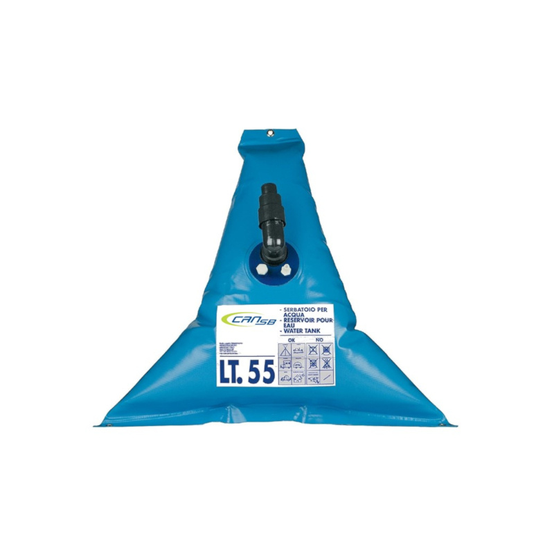 Flexibele drinkwatertank punt model