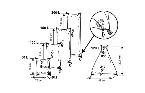 Plastimo Flexibele watertank