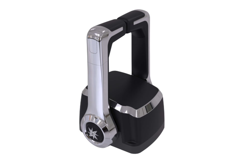 SeaStar Xtreme Dual Top Mount Control, Chrome