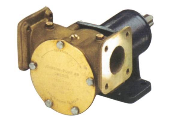 Johnson Pump Impellerpomp F8B-3000VF, 279l/min, voetmontage (met mechanical seal & RVS deksel)
