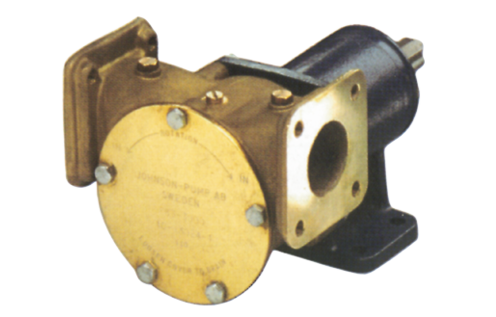 Johnson Pump Impellerpomp F5B-3000, 46l/min, voetmontage (met mechanical seal & RVS deksel)