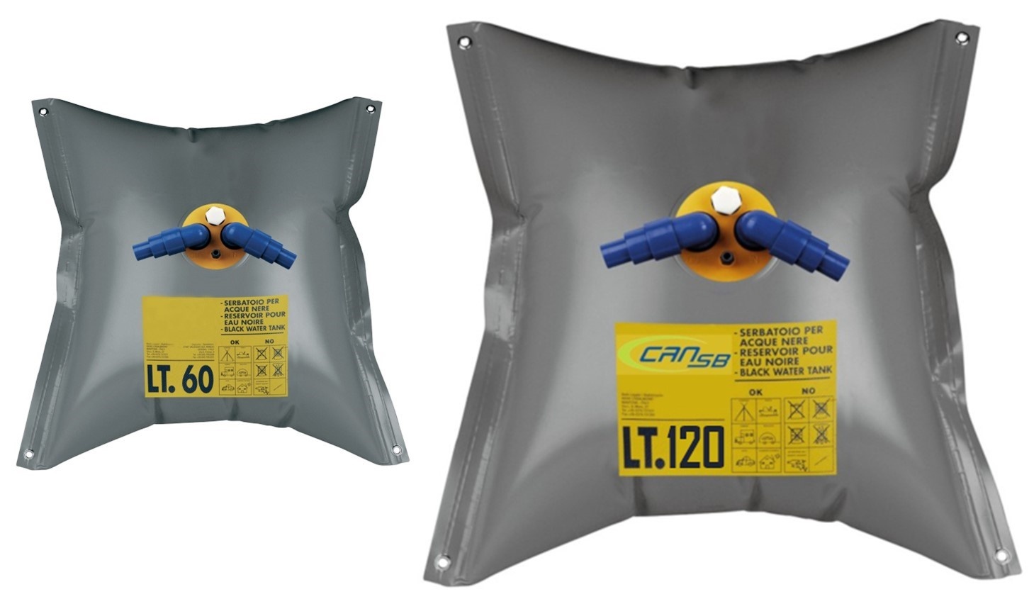 Flexibele vuilwatertank rechthoek