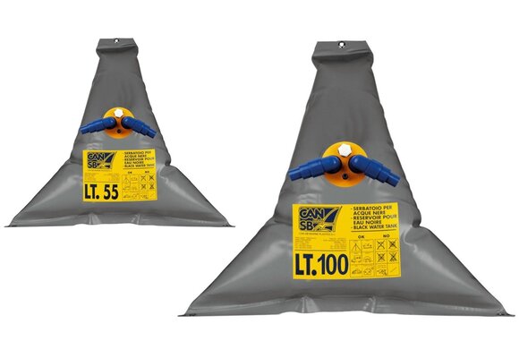 Flexibele vuilwatertank driehoek