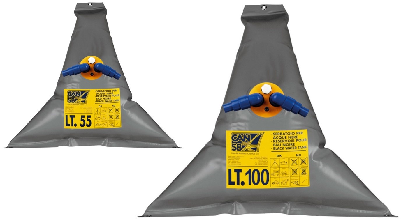 Flexibele vuilwatertank driehoek