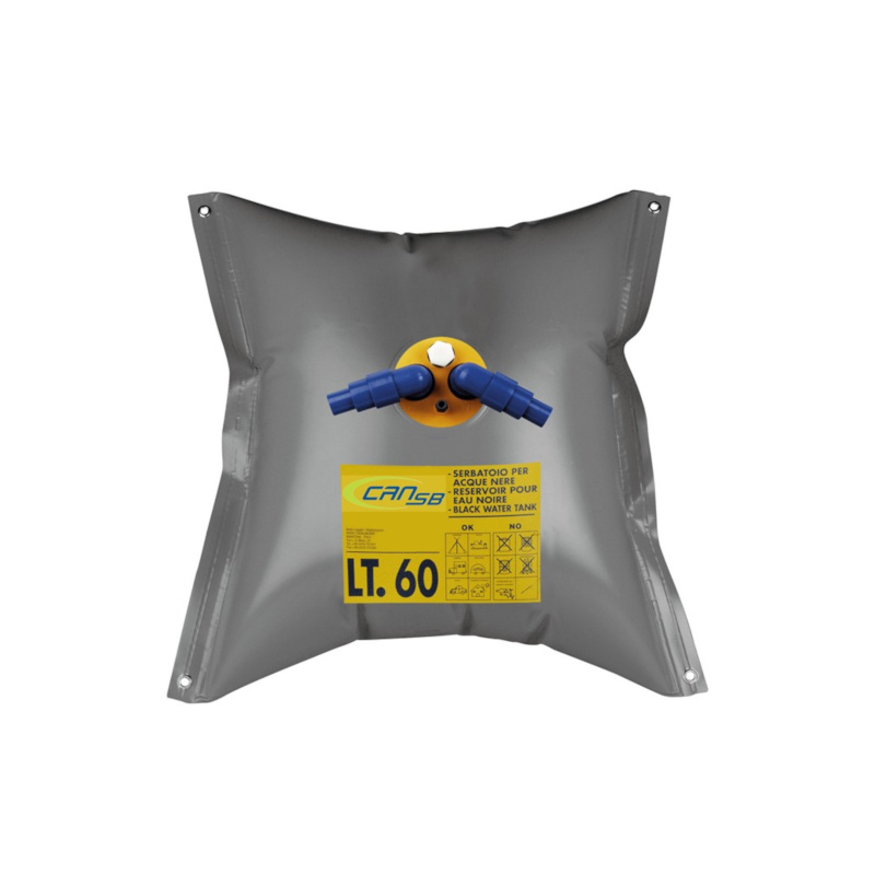 Flexibele vuilwatertank rechthoek