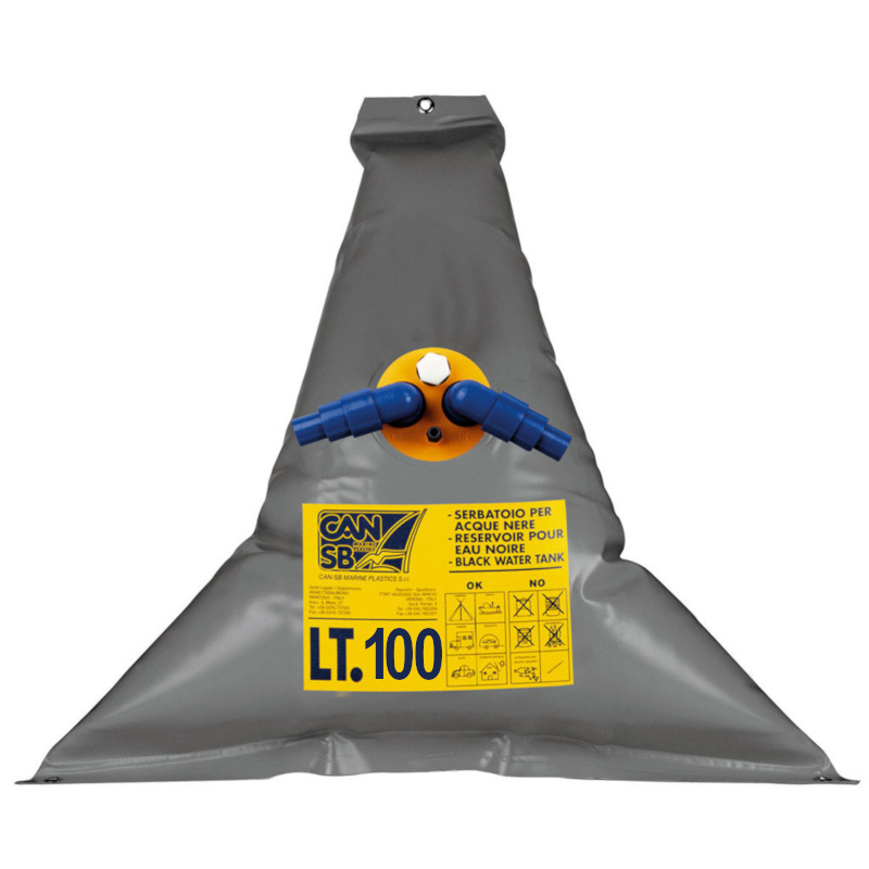 Flexibele vuilwatertank driehoek