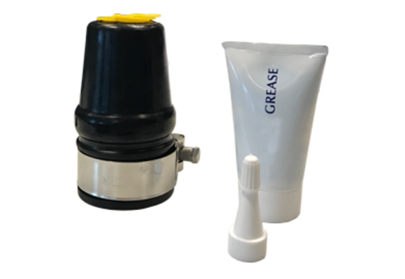 Rubber schroefas-seal,