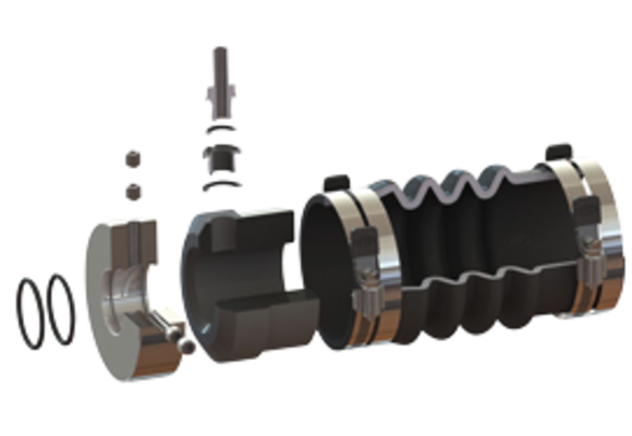 PSS Rubberbalg reducer