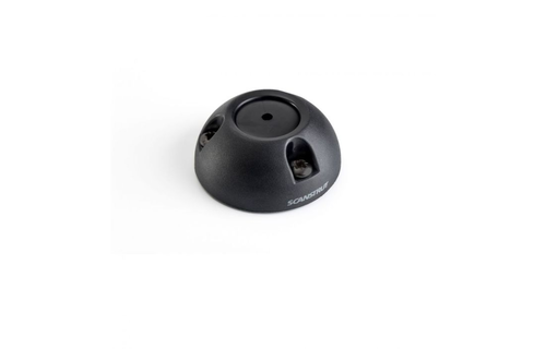 Scanstrut waterdichte dekdoorvoer verticaal - ZWART