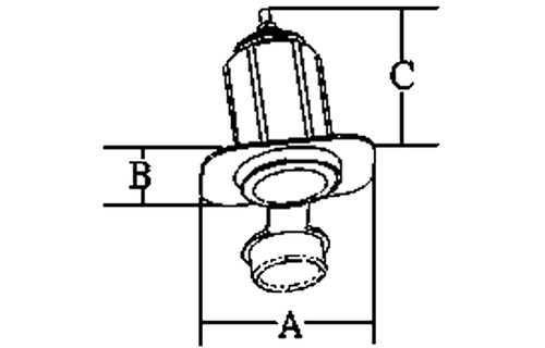 allpa RVS Sigarettenaansteker met verlichting, plug, aansteker & kabels, ingnition 15A, solenoid 30A