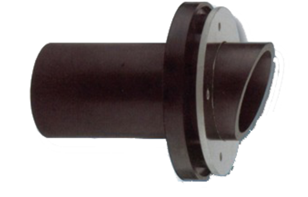 Kunststof huiddoorvoer met RVS ring, aansluiting Ø40/45/50mm