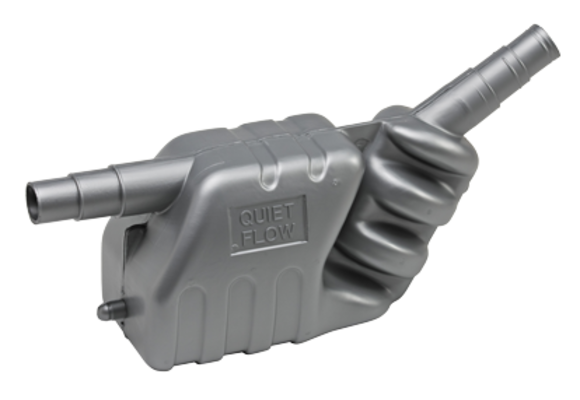 Kunststof waterlock/uitlaatdemper 7 litr. tot 50pk