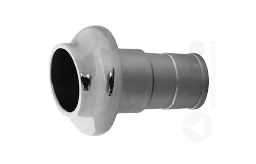 RVS uitlaat huiddoorvoer met rubber terugslagklep